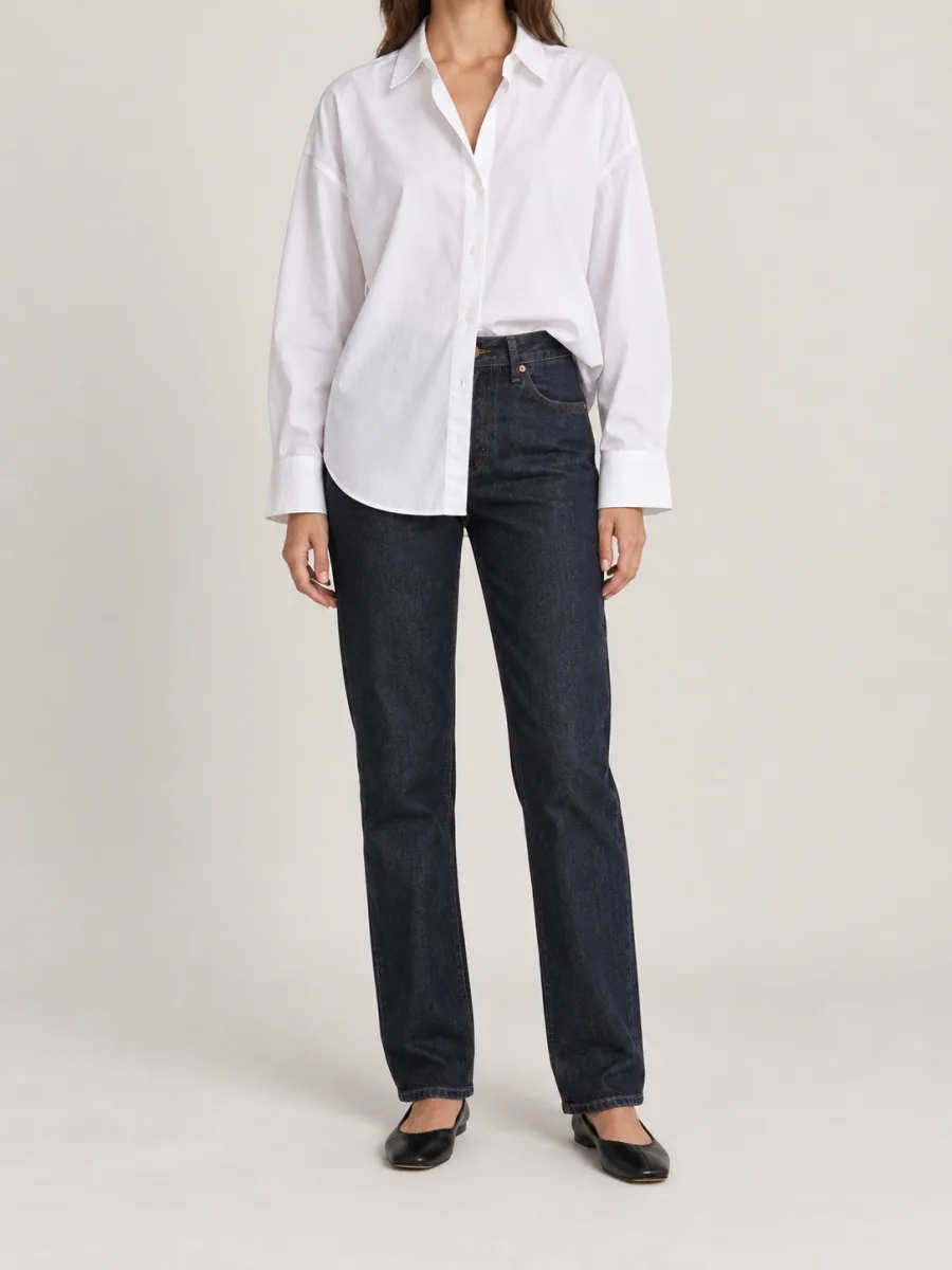 Oversize Poplin Gömlek